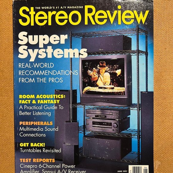 Other | Stereo Review Vintage Magazine June1997 | Poshmark